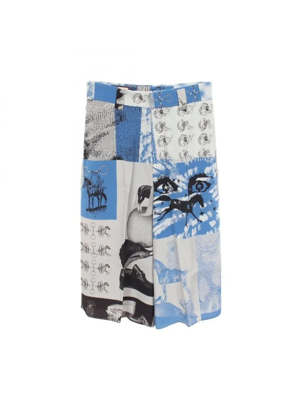 Gucci Pants Rayon Blue
